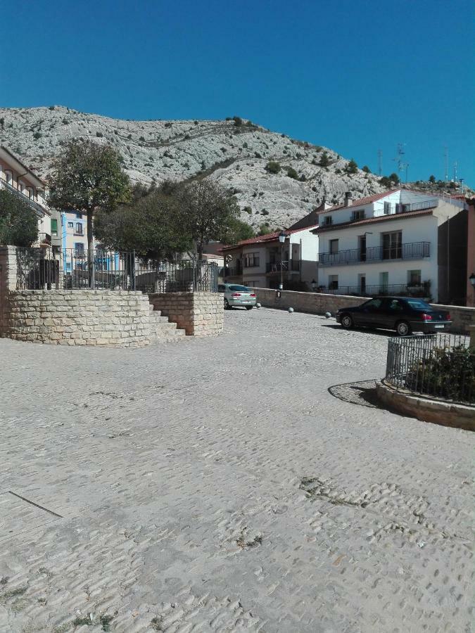 Gasthaus La Troya Castellote Exterior foto