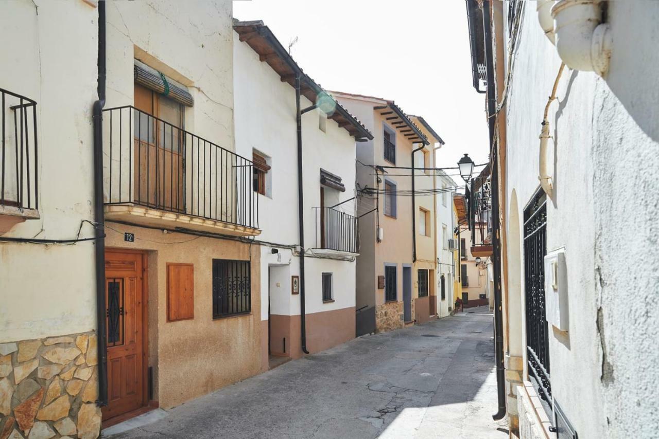 Gasthaus La Troya Castellote Exterior foto